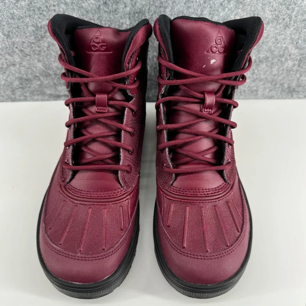 Nike Woodside 2 High ACG Youth 4.5Y Burgundy Boots 524872-602